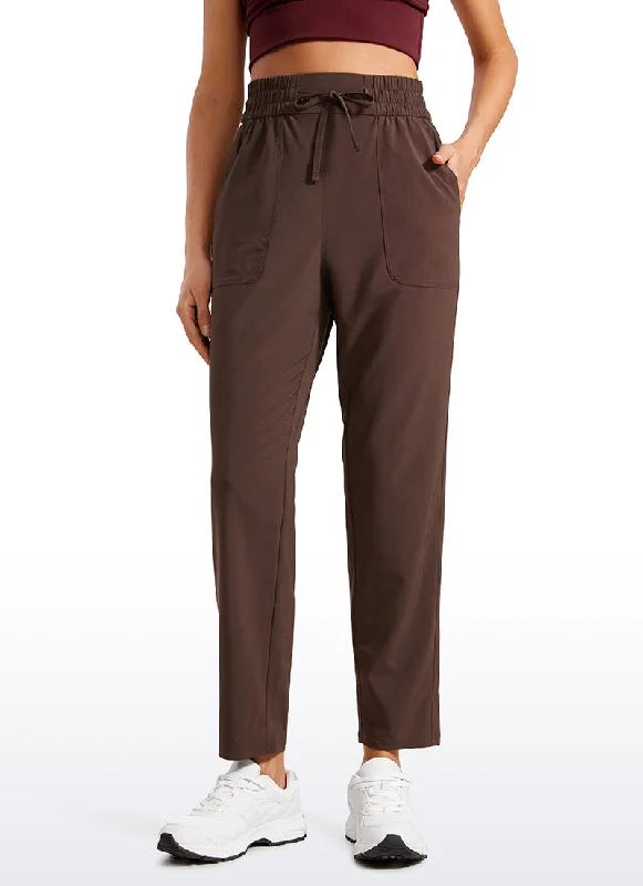 Exquisite Craftsmanship Feathery-Fit Soft Casual Workout Pants with Pockets 27"