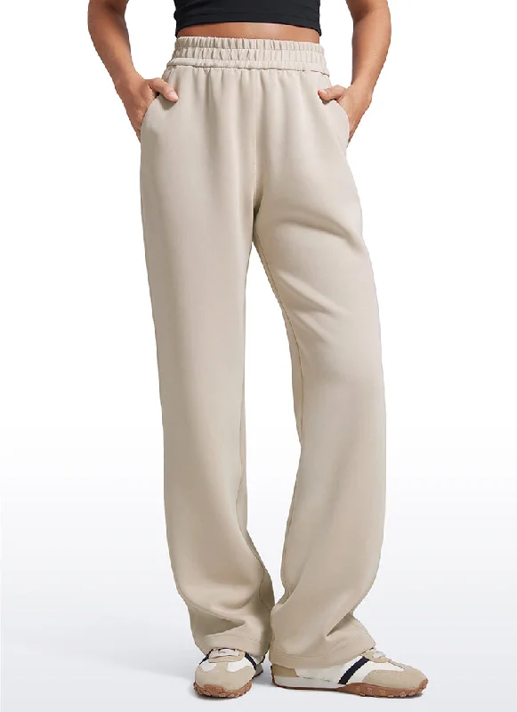Classic Series SoftAura High Waist Wide Leg Sweatpants 31''