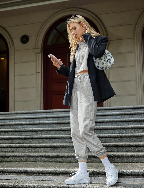 Retro Design Down the Street Sweatpants Jogger 28''