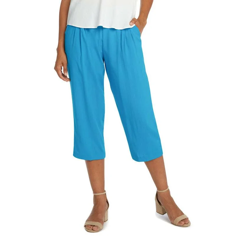 Sweet Girl Solid Beach Pant - Turquoise