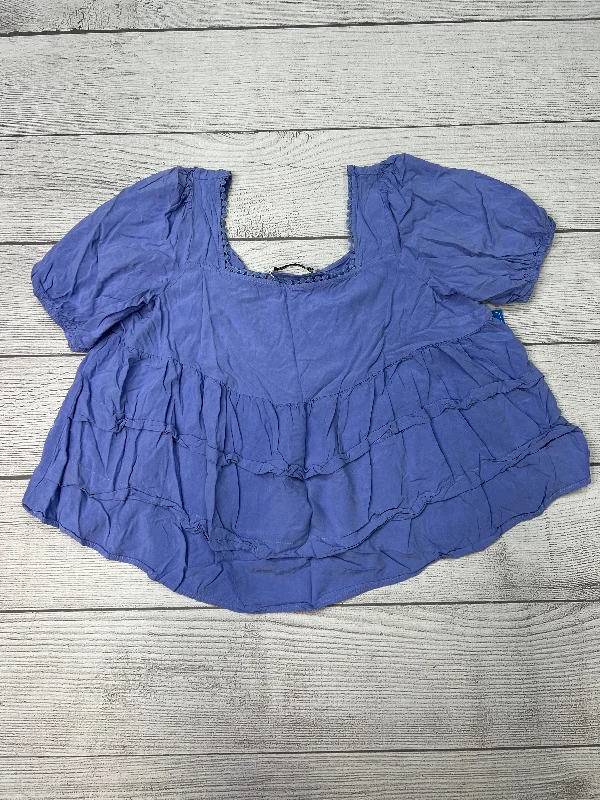 Elegant Casuals Top Short Sleeve By Rustty Dustty, Size: 1x