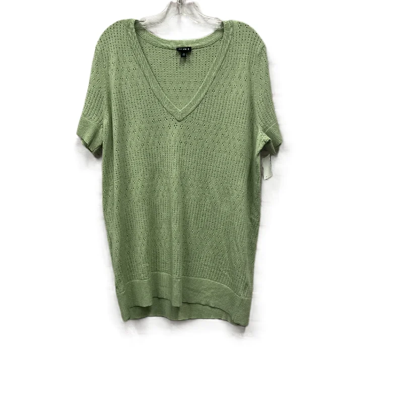 Soft Knitwear Top Short Sleeve By Torrid In Green, Size: 2x