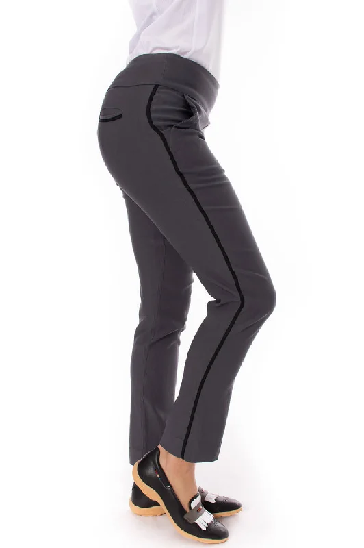 Windbreaker fashion Charcoal Trophy Pull-On Pant