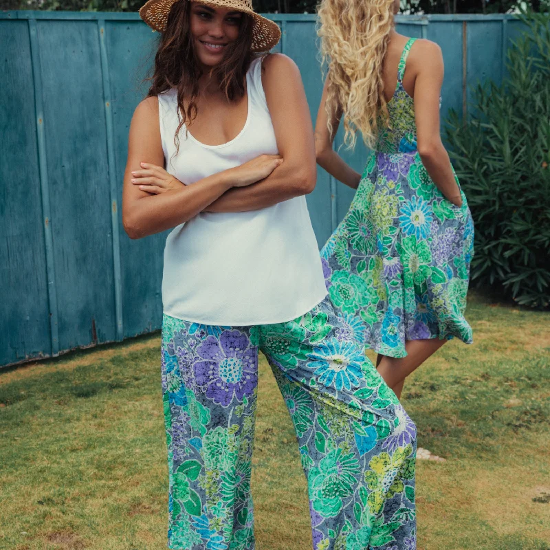 Classic Style Wide Leg Crop - Wabi Sabi