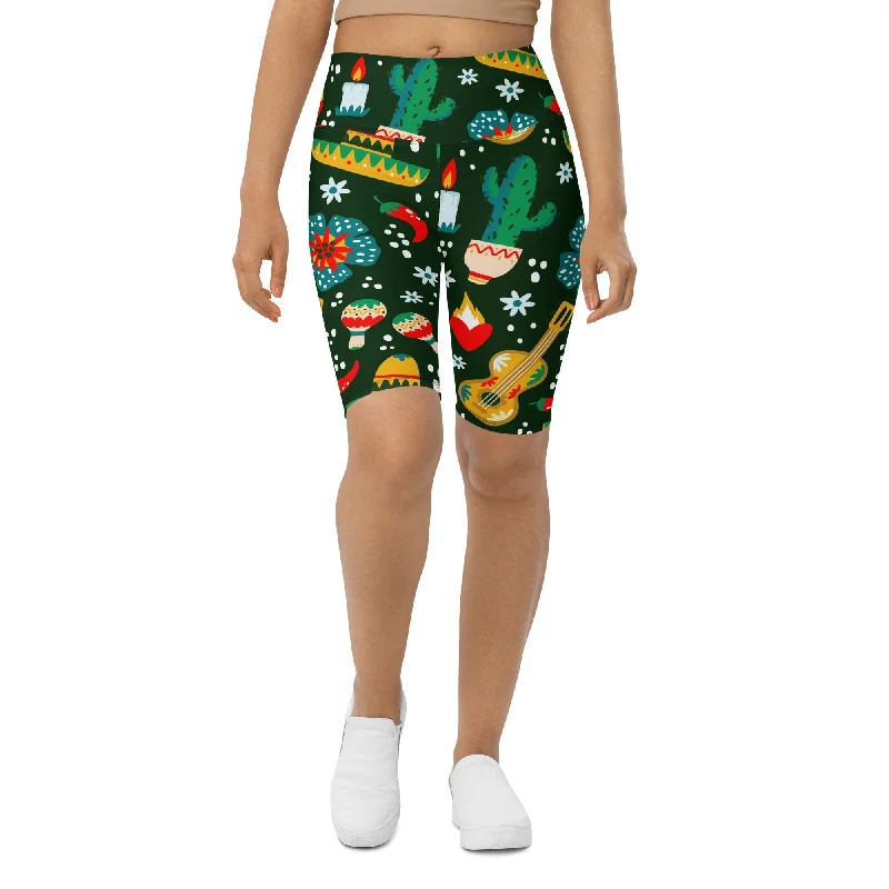 Cozy Outfit Cinco de Mayo Biker Shorts