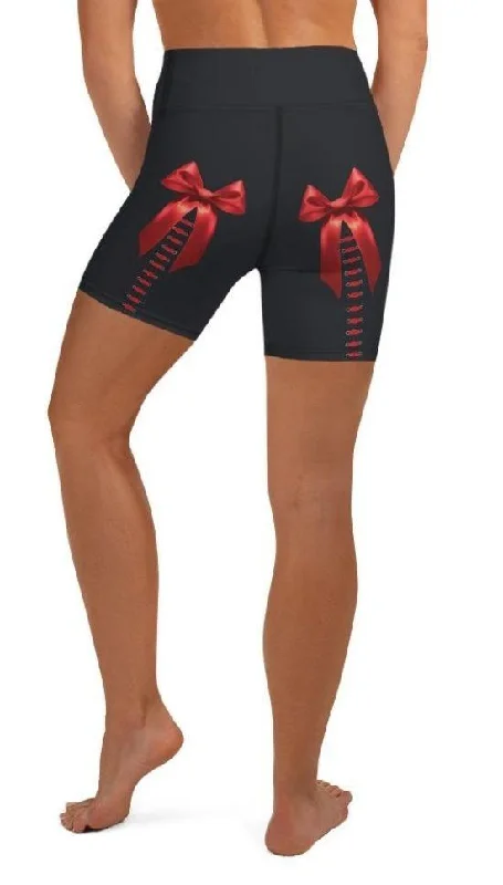 Fashion Touch Cute Bow Yoga Shorts