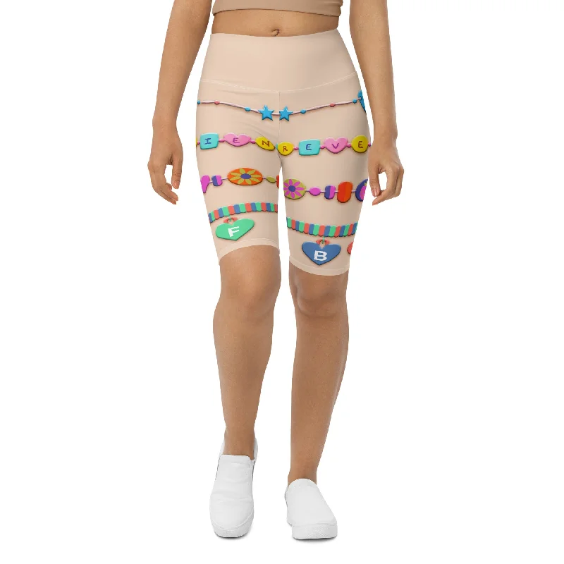 Urban Chic Friendship Bracelet Biker Shorts
