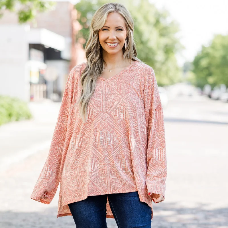 Advanced Customization Full Of Charm Top, Mauve