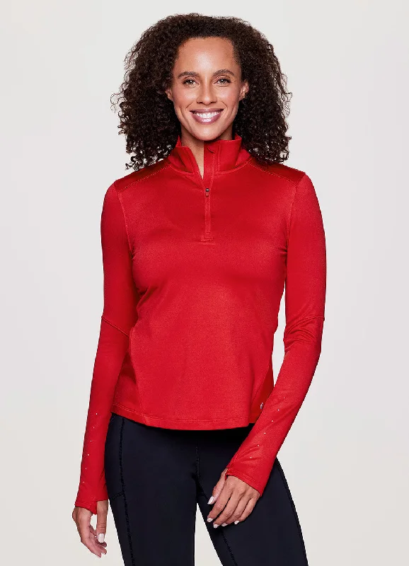 Easy-to-Wear Hunter Fleece Lined 1/2 Zip Pullover