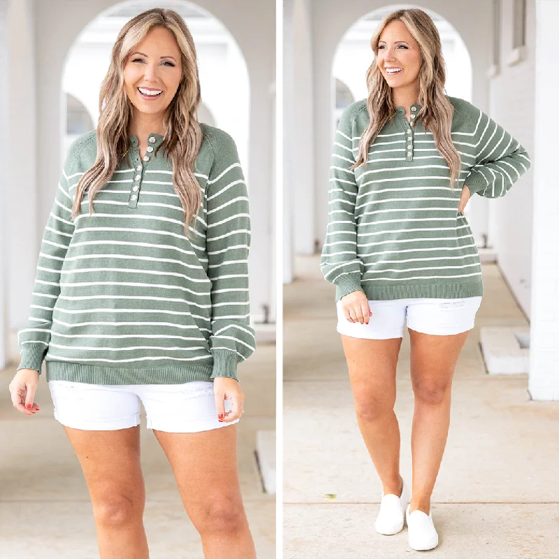 Trends Inspire Others Top, Green
