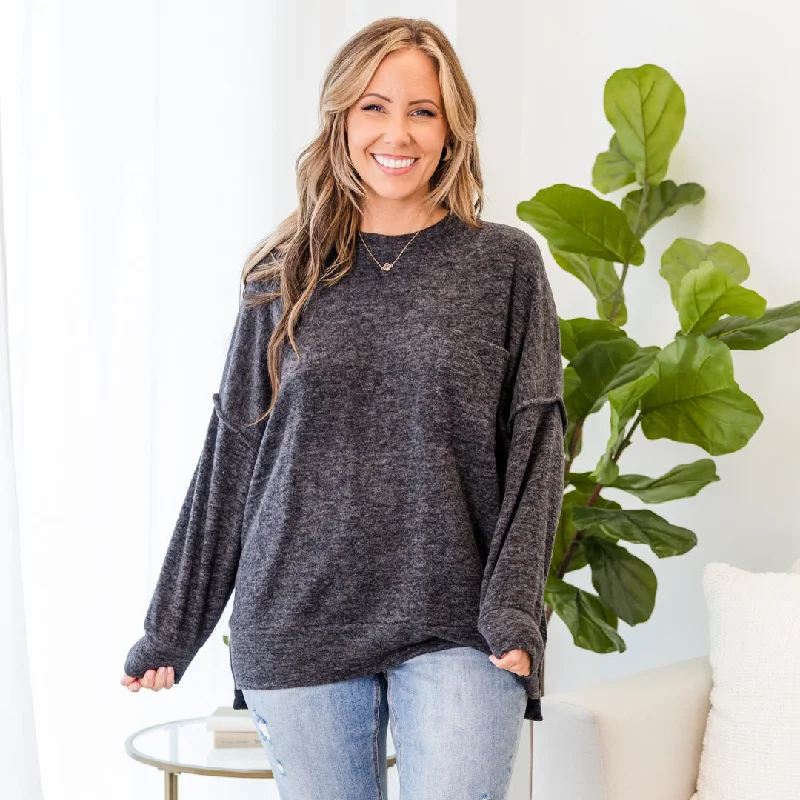 Cool Summer Just Take A Break Sweater, Black
