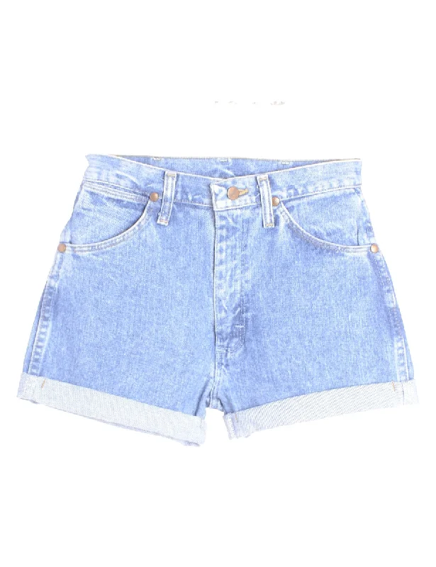Comfort Fit Label Willow Rolled Hem Denim Shorts