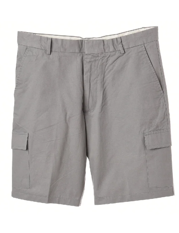 Easygoing Fashion Label Workwear Shorts With Side Pocket