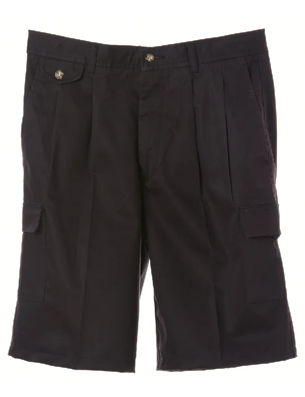 Cozy Chic Wear Label Workwear Shorts With Side Pocket