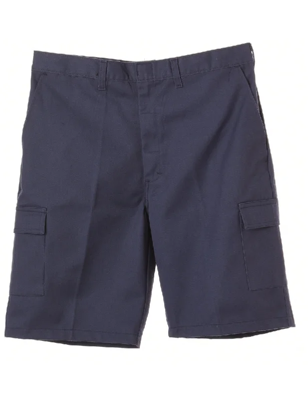 Modern Chic Label Workwear Shorts With Side Pocket