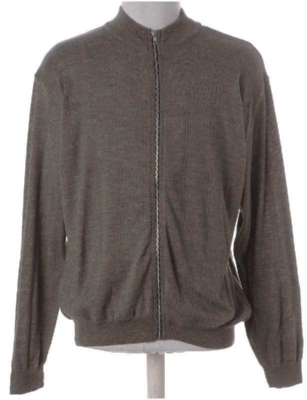 Light Fit Label Xander Zip Through Knit