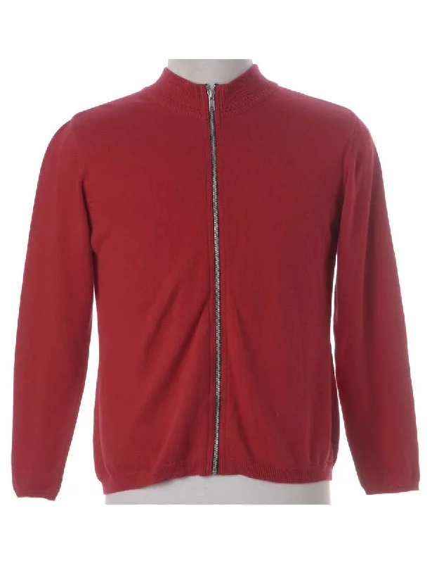 Soft Casuals Label Xander Zip Through Knit