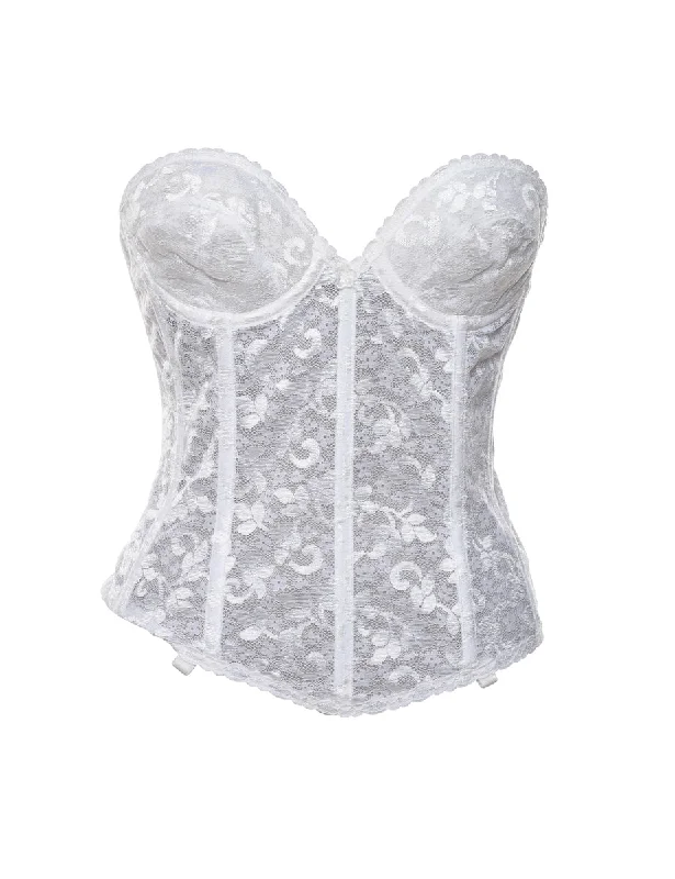 Tropical Style Lace Corset - XS