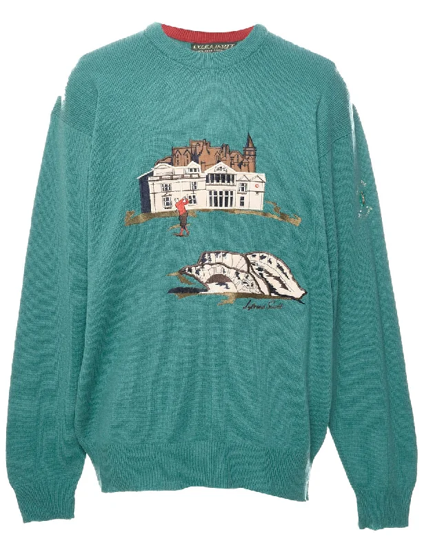 Cozy Look Lambswool Jumper - L