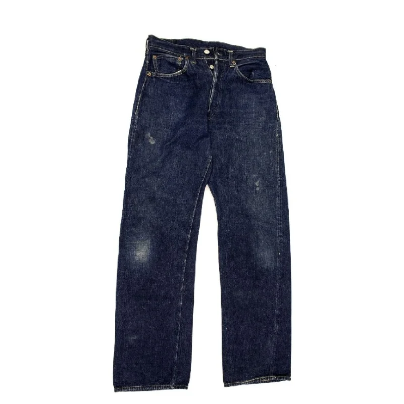 Effortless Dressing Late 1940s Levi's 501 jeans - very rare W30, L31