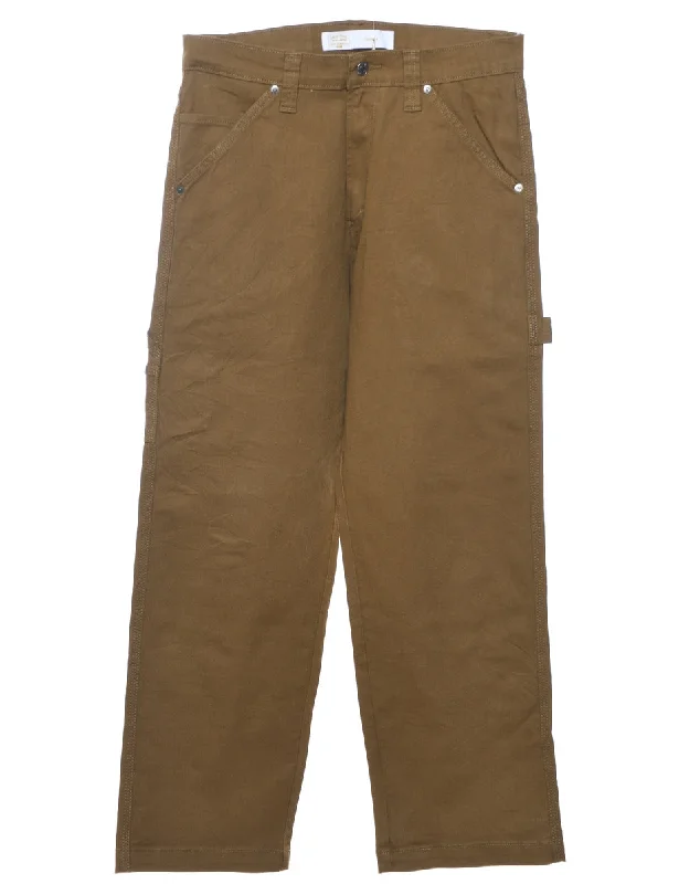 Classic Style Levi's Brown Trousers - W32 L29