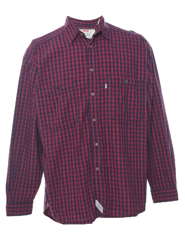 End Of The Year Levi's Checked Shirt - M