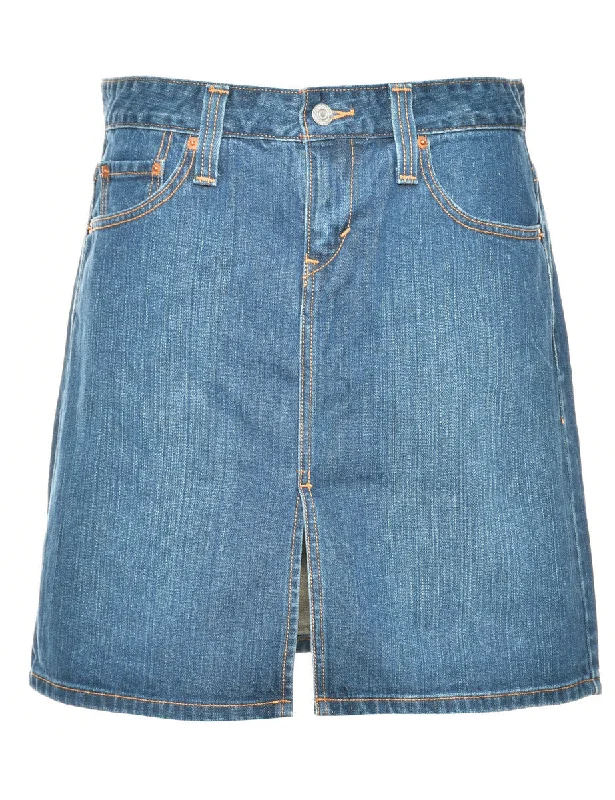 All-Day Style Levi's 1990s Denim Skirt - M
