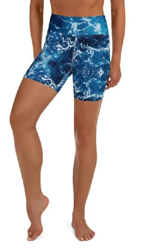 Versatile Outfits Lovely Ocean Yoga Shorts