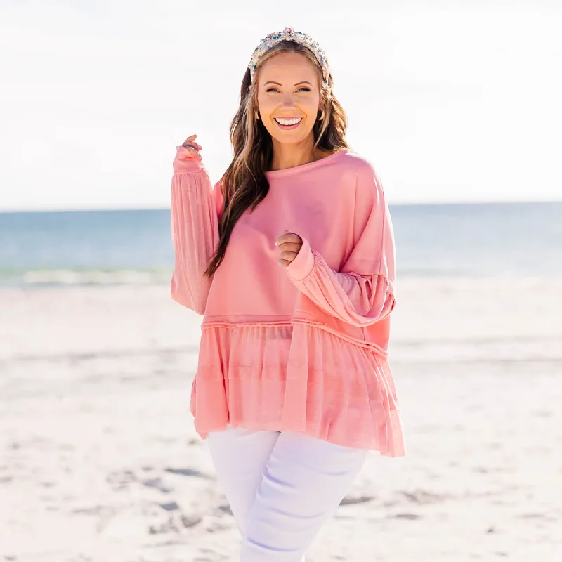 Celebrity Must-have My Kind Of Fun Top, Pink