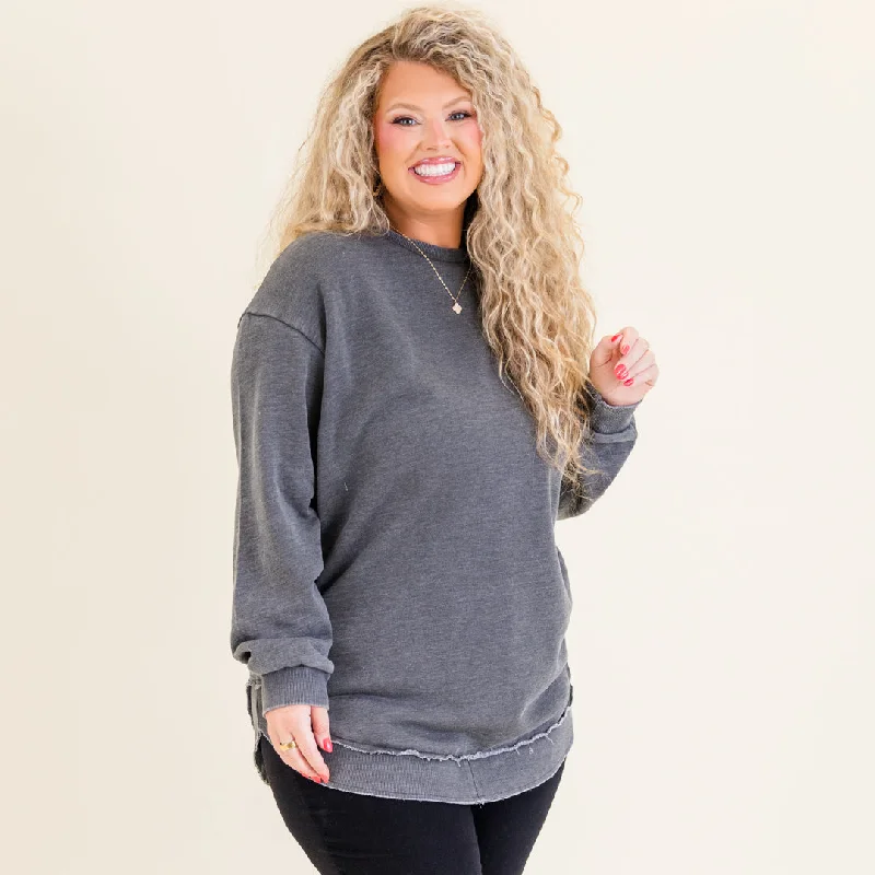Design Perception My Life In Pink Tunic, Charcoal