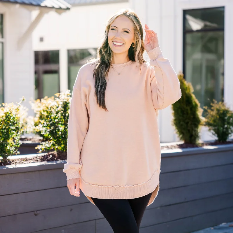 Soft Fashion My Life In Pink Tunic, Toasted Almond
