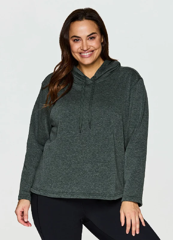 Relaxed Dresses Plus Ashland Fleece Zip Sweatshirt