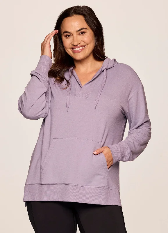 Lounge Chic Plus Long Weekend Hoodie Tunic