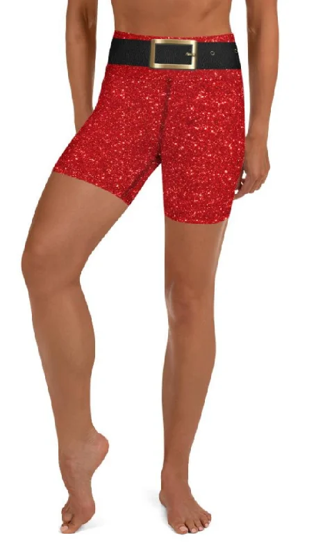 Body Design Santa's Outfit Yoga Shorts