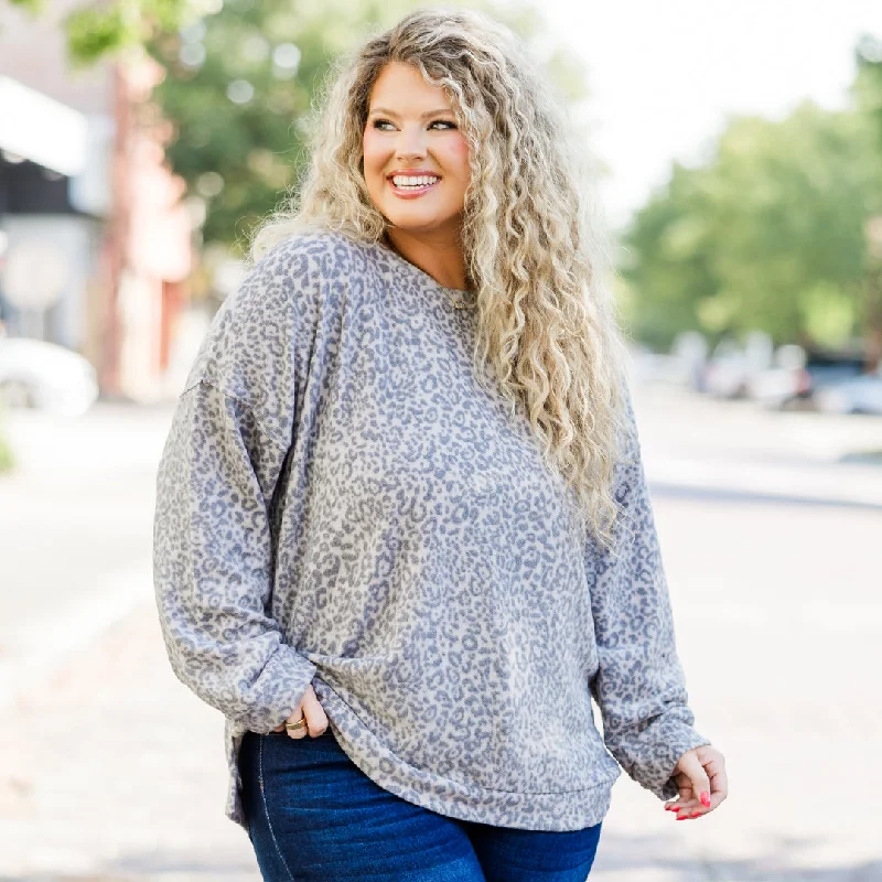 Breathable Comfort Stay Purrfect Top, Taupe