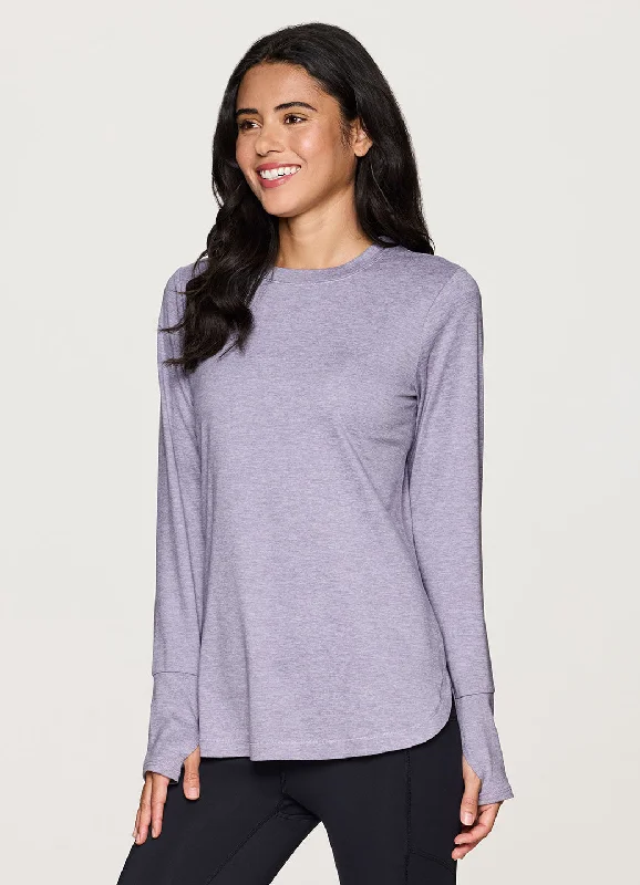 Goddess Style Studio Practice Long Sleeve Tunic Tee