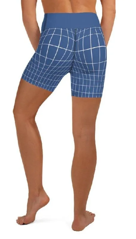 Fresh And Capable Ultimate Optical Illusion Yoga Shorts